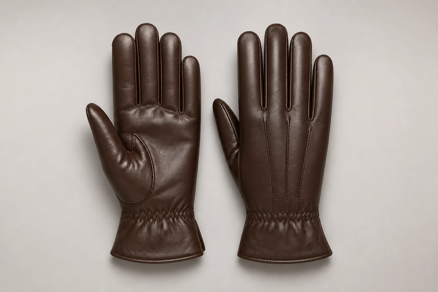 Selection of premium leather gloves